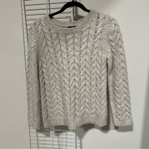 HM cable knit sweater - M
